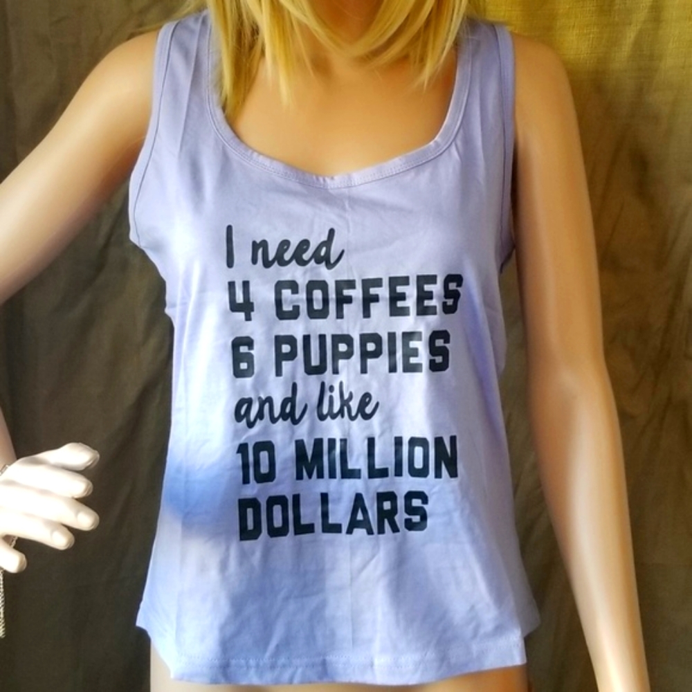 2pc Novelty tank top